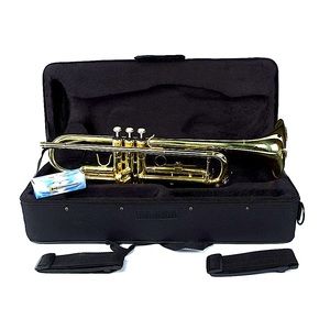 COPY - BENJAMIN ADAMS Vintage Trumpet Case(Case Only) 22”L x 9”H x 4”D - 3 LBS